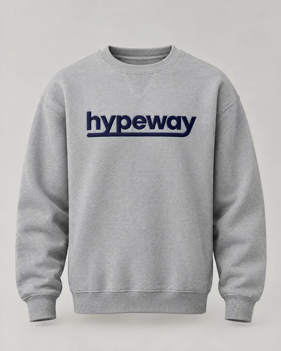 Sudadera Hypeway — Gris jaspeado